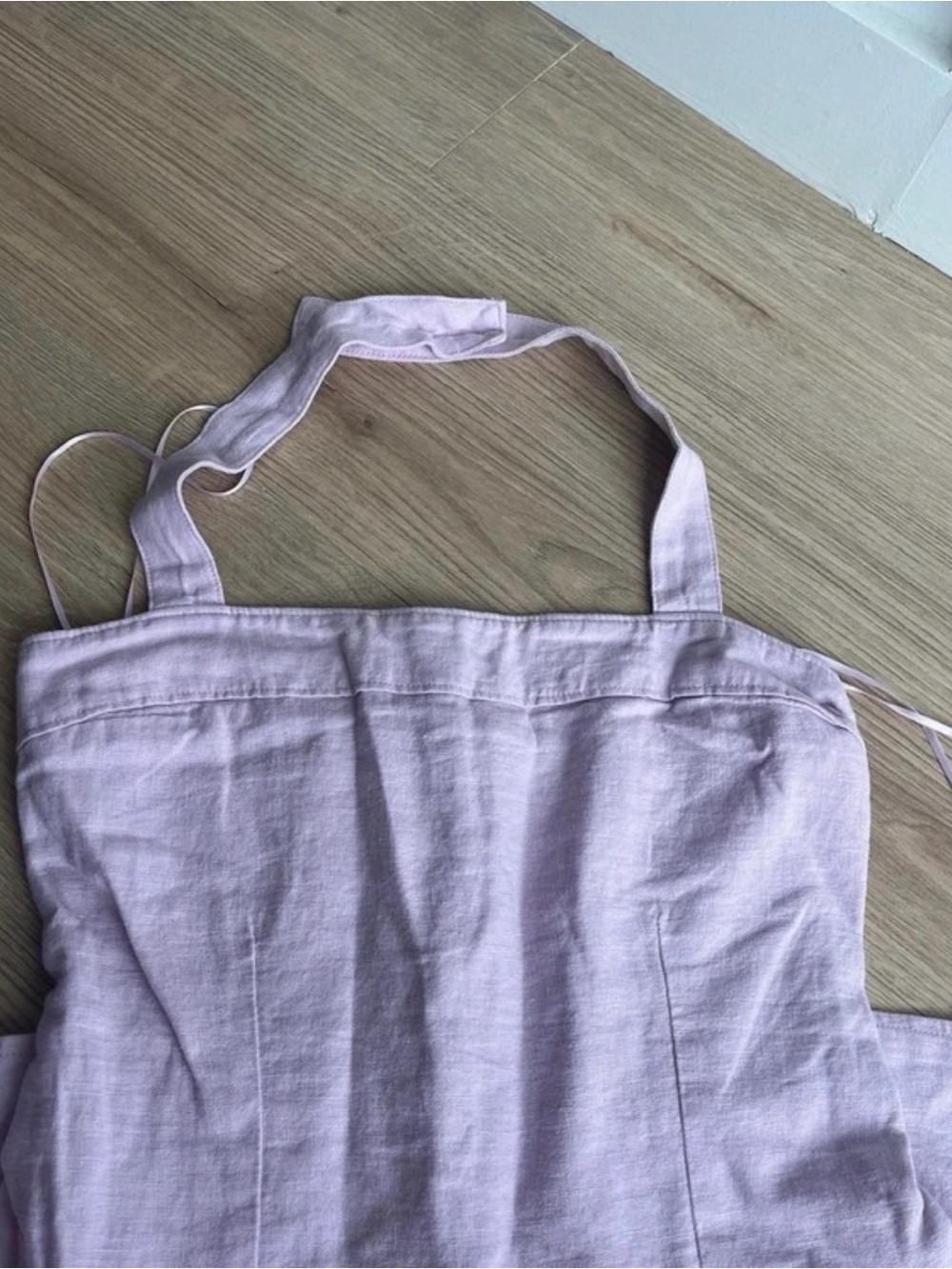 Abercrombie & Fitch Pale Lilac Square-Neck Camisole
